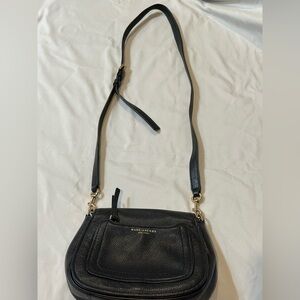 Marc Jacobs Empire City Black Pebbled Leather Crossbody Bag